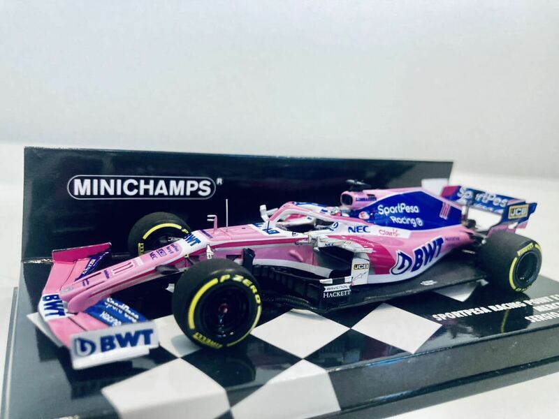 【送料無料】1/43 Minichamps SportPesa レーシングポイント F1 RP19 #11 S.ペレス 2019