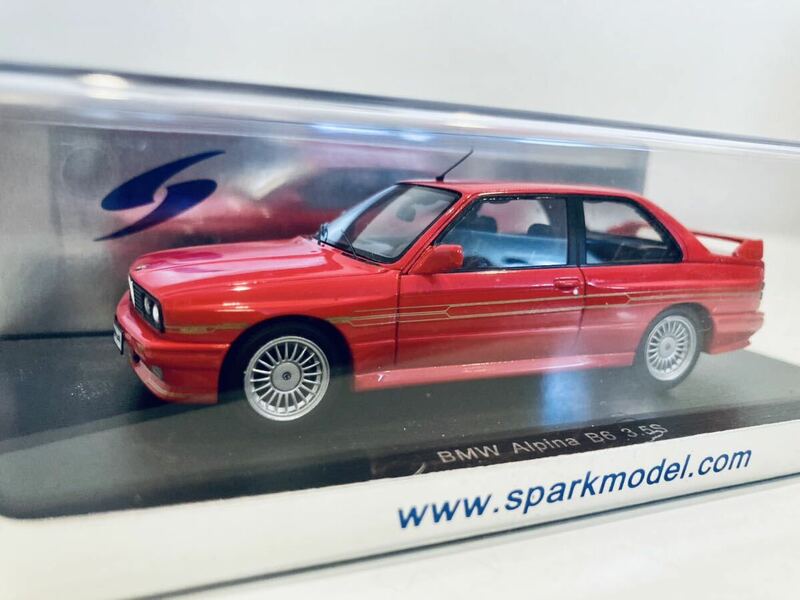 【送料無料】1/43 Spark BMW Alpina B6 3.5S (E30) 1987 Red