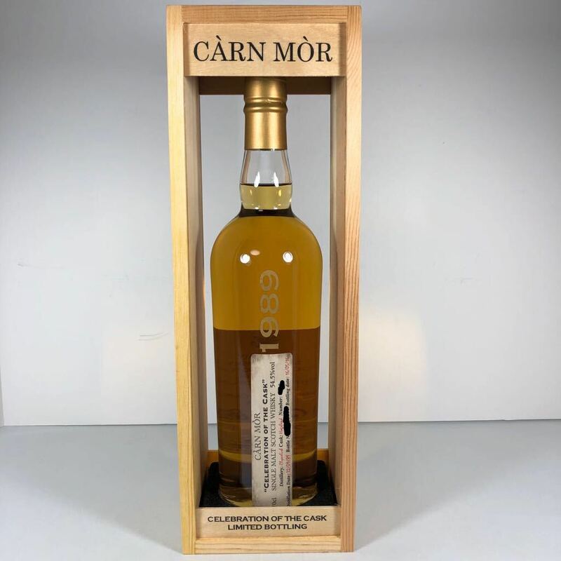 古酒 CARN MOR CELEBRATION OF THE CASK SINGLE MALT SCOTCH WHISKY カーンモア セレブレーション 1989 27年 54.5%