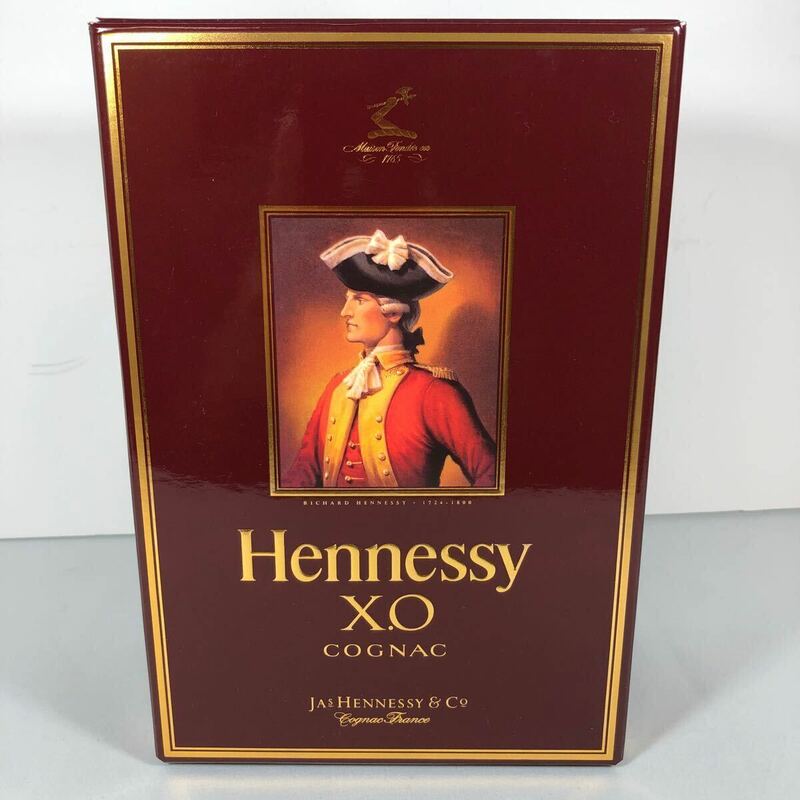 Hennessy XO COGNAC ヘネシー XO コニャック 金キャップ クリアボトル