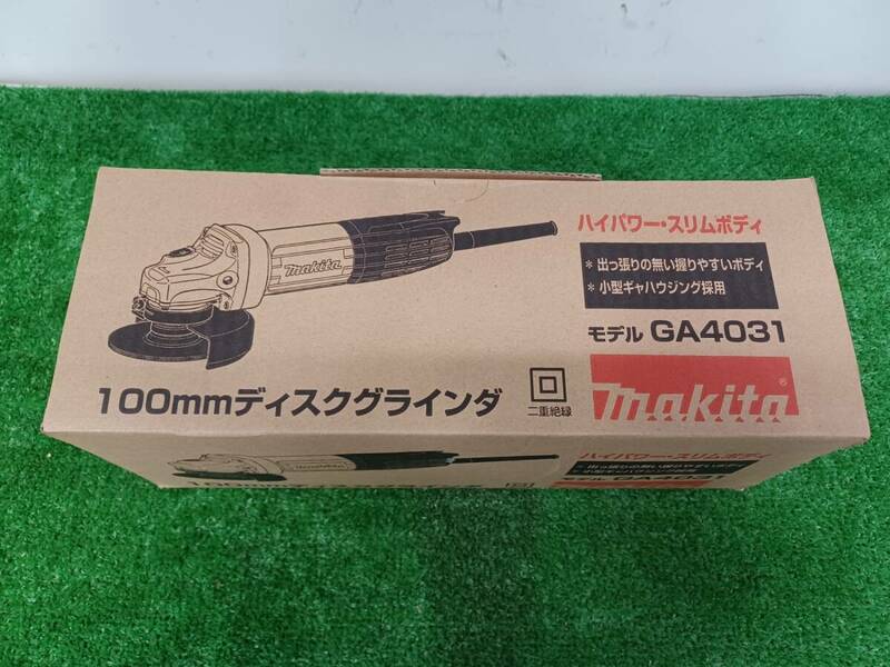 【未使用品】マキタ(Makita)ディスクグラインダ 高速型 100mm GA4031 電動工具/IT7PVURO3KDO