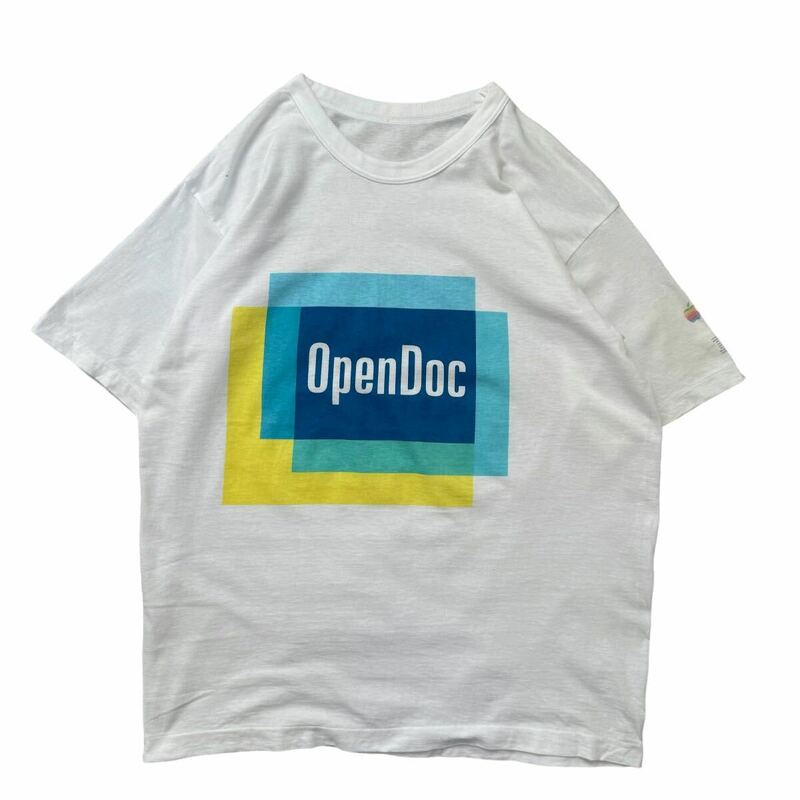 Apple IBM Open Doc 企業モノ アップル Tシャツ