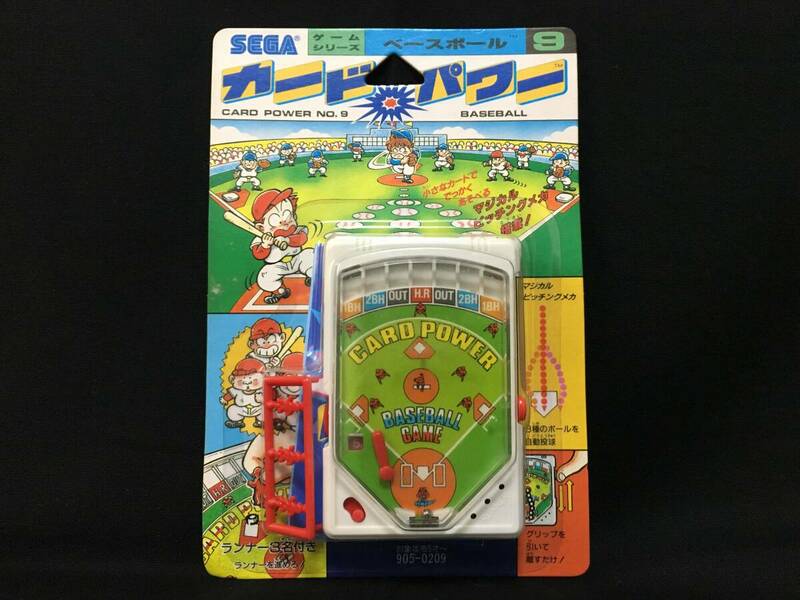 デッドストック セガ カードパワー 9 ゲームシリーズ ベースボール 野球 ゲーム ポケットメイト系 昭和