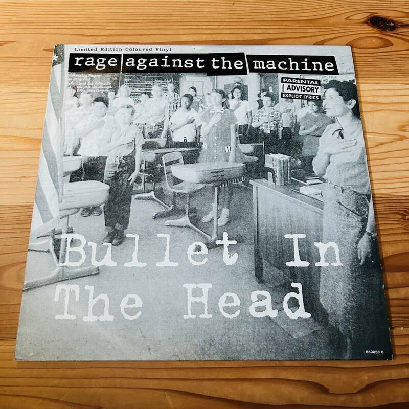 [レア] RAGE AGAINST THE MACHINE/Bullet In The Head/UK盤/ピクチャー盤/レイジ・アゲインスト・ザ・マシーン/12インチシングル/レコード