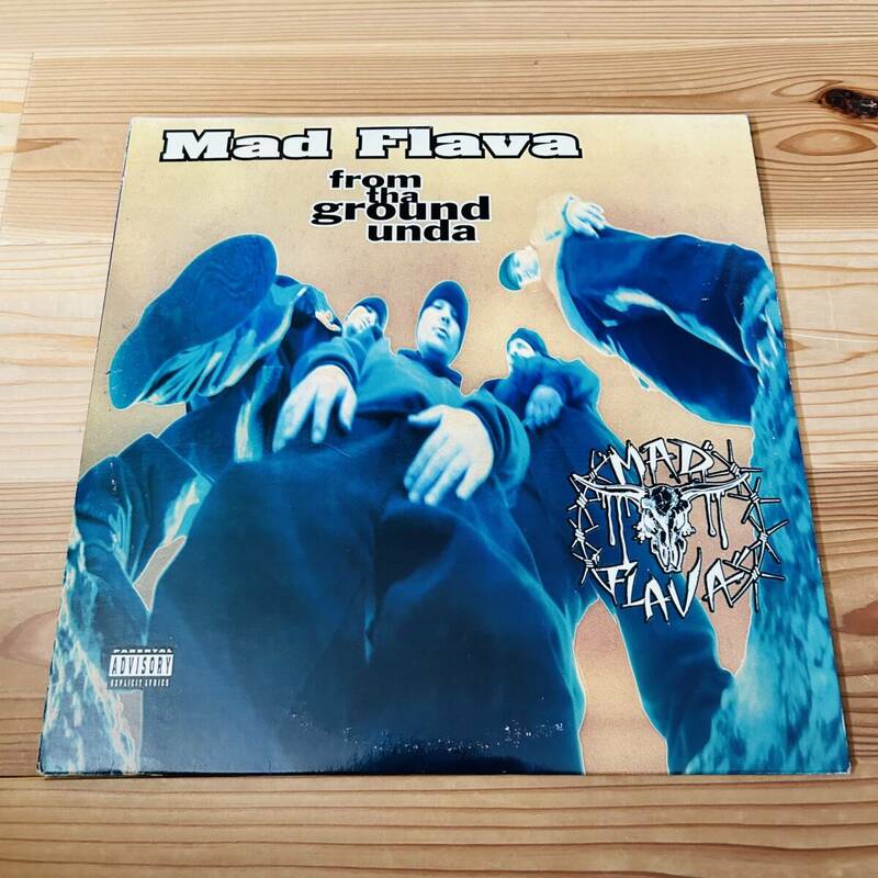 [レア盤] Mad Flava/From Tha Ground Unda/Priority Records/P1 57199/US盤/1st/1994年/マッド・フレイバ/2LP/2枚組/レコード/アルバム