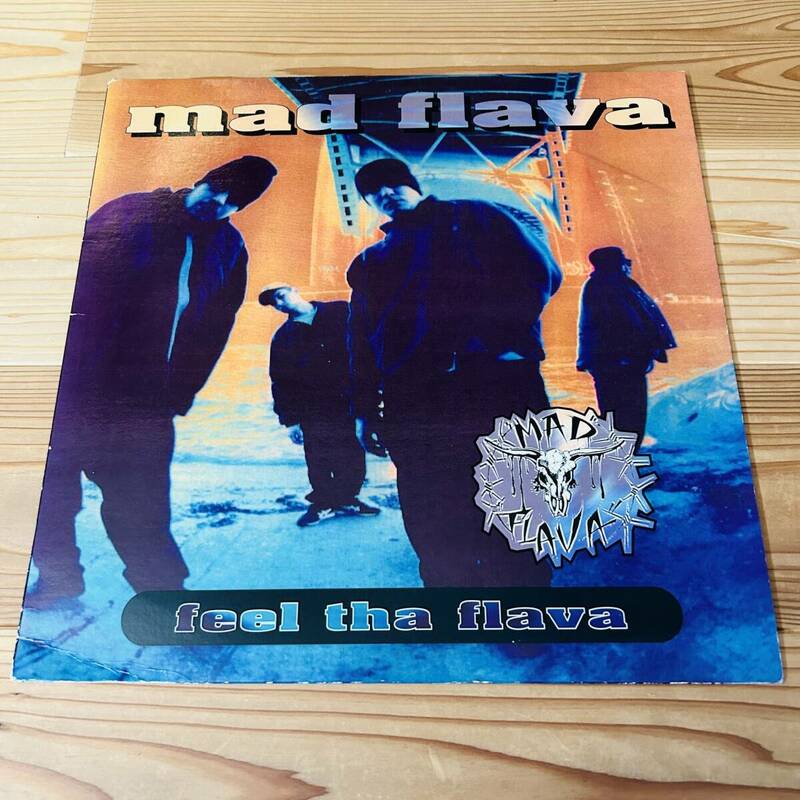 [レア盤] mad flava/feel the flava/Priority Records/PVL 53808/US盤/1993年/マッド・フレイバ/LP/12インチ・シングル/レコード
