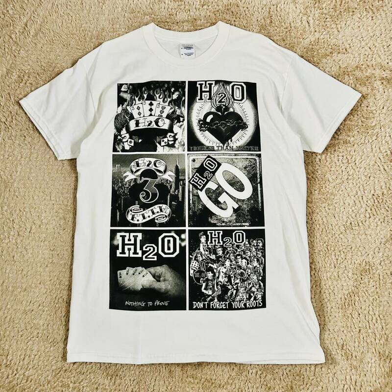 [未使用/新品/新古品/Mサイズ] H2O, エイチツーオー, Tシャツ, NYHC, NEW YORK HARDCORE