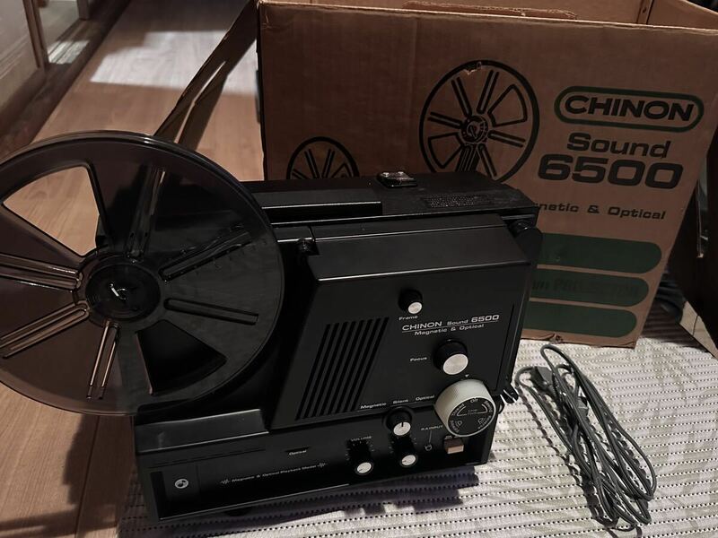 【CHINON Sound 6500】8mm映写機 中古品