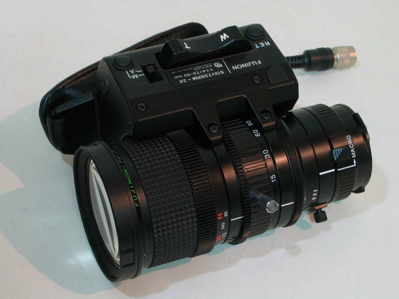 #即決！　業務用ビデオカメラレンズ　FUJINON　S12×7.5BRM-24 7.5-90mm F1.4　ジャンク　#0023200483