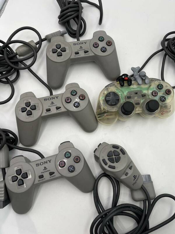 プレステ　PS　PS2　コントローラー　グリップコントローラー　プレイステーション　まとめ　セット　ジャンク
