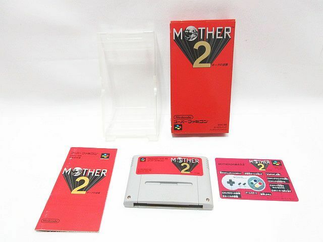 スーパーファミコン ソフト MOTHER2 マザー 2 ギーグの逆襲 箱付き 説明書 動作未確認 ジャンク扱い ゲーム ロールプレイング