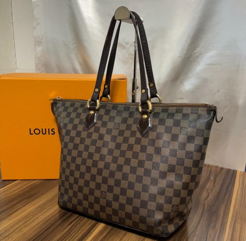 LOUIS VUITTON ルイヴィトン ダミエ トートバッグ ハンドバッグ サレヤMM N51182