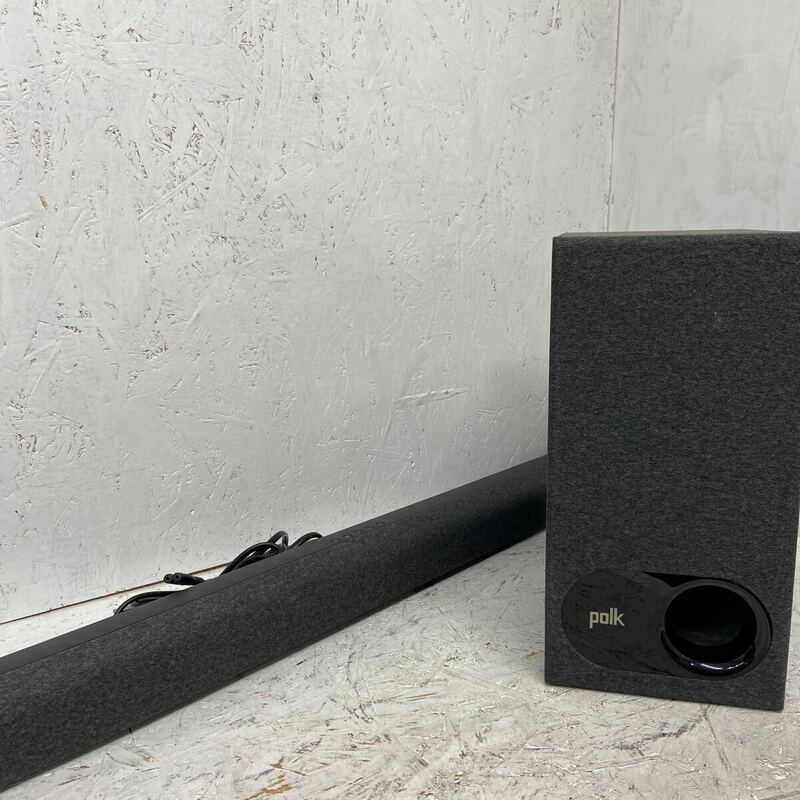 2 Polk Audio ポークオーディオ Signa S3 サウンドバー サブウーファー 音響機器 BluetoothHDMI 対応