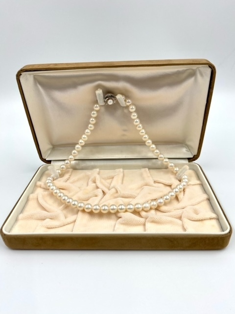 真珠 パール 留金 silver ネックレス 約7.3ｍｍ 真珠ネックレス パールネックレス レディース アクセサリー