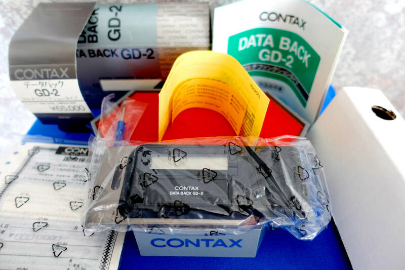 ◆新古品◆CONTAX DATA BACK GD-2 Contax G2用多機能データバック GD-2