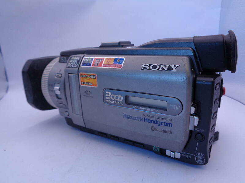 SONY ソニー DCR-TRV950 ネットワークハンディカム ビデオカメラ バッテリーなし ジャンク品 管理ZI-LP-25