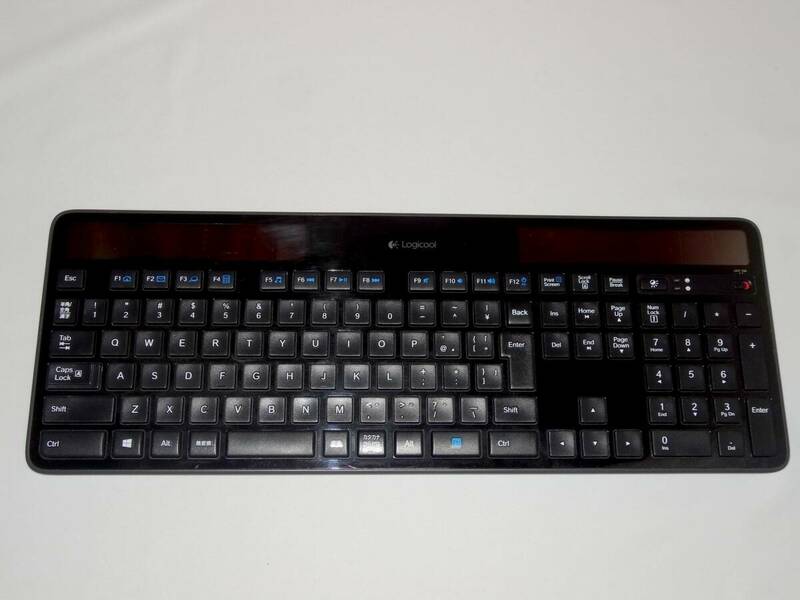 logicool ロジクール ワイヤレスソーラーキーボード K750r 動作確認済み