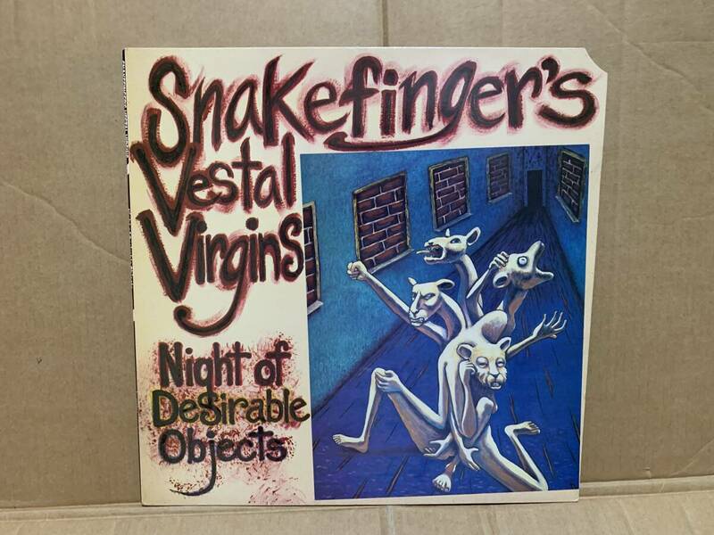 US原盤　Snakefinger's Vestal Virgins　Captain Beafheartのメンバーも参加した最高傑作な遺作　全体にキレイです。