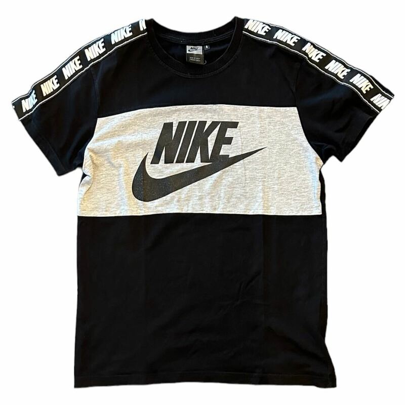 NIKE LOGO 袖 フロント Tシャツ S