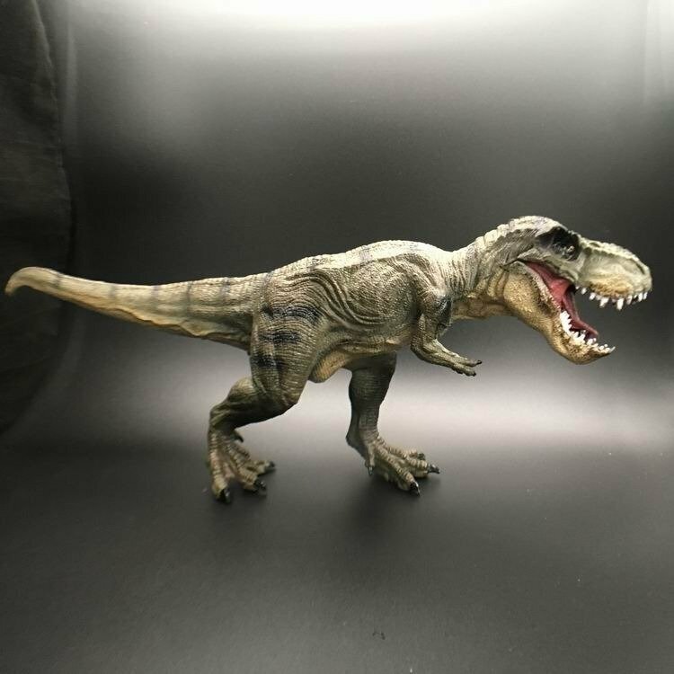 ティラノサウルス レックス 恐竜モデル 大型 固体 模擬 恐竜 おもちゃ 30X13X5 cm