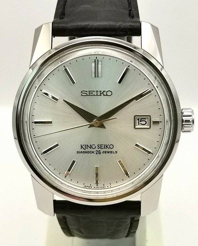 美品 キングセイコー KING SEIKO 復刻 SDKA001 6L35-00D0 140周年記念限定 2021年発売 自動巻き 時計