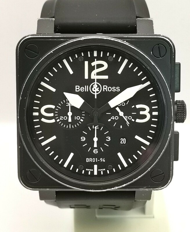 Bell&Ross ベルアンドロス BR01-94 クロノグラフ 自動巻き 時計