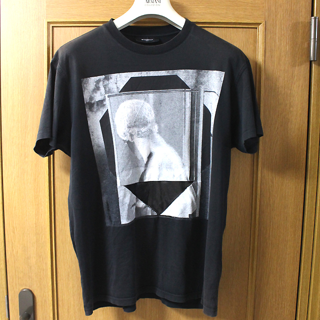  Givenchy ジバンシィ 13AW コットン メイプルソープ Tシャツ XXS カットソー ブラック メンズ トップス