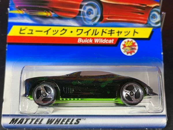 ホットウィール HOTWHEELS BUICK WILDCAT ビュイック ワイルドキャット 緑 JAPAN CARD