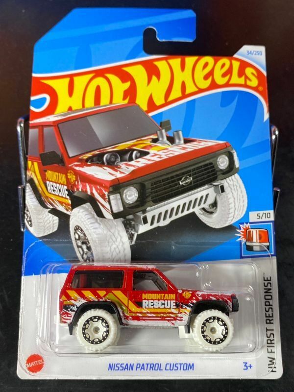 ホットウィール HOTWHEELS NISSAN PATROL CUSTOM 日産 ニッサン パトロール RESCUE