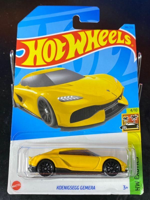 ホットウィール HOTWHEELS KOENIGSEGG GEMERA ケーニグセグ ジェメラ 黄色