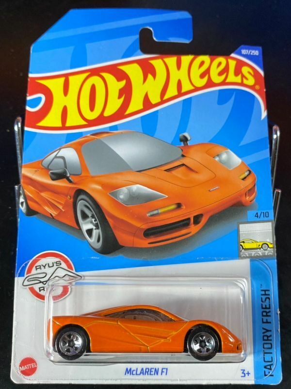 ホットウィール HOTWHEELS McLAREN F1 マクラーレン オレンジ