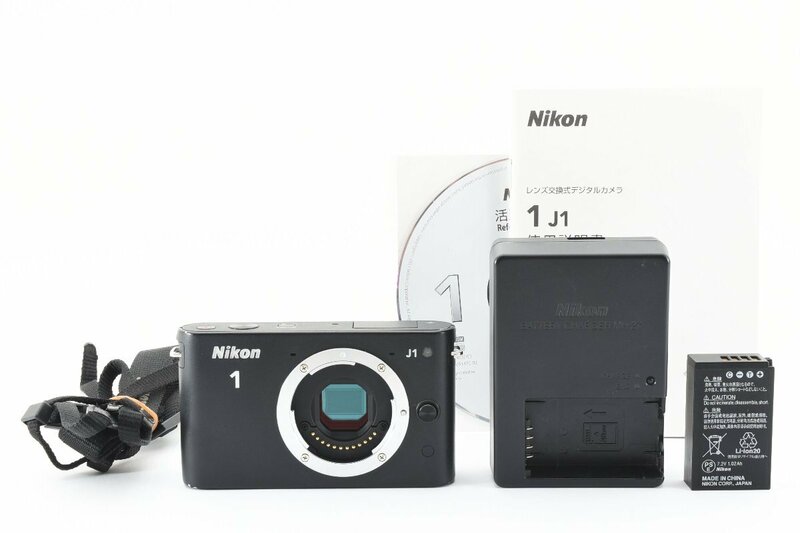 ニコン Nikon 1 J1 ミラーレス一眼 ボディ ブラック 訳あり