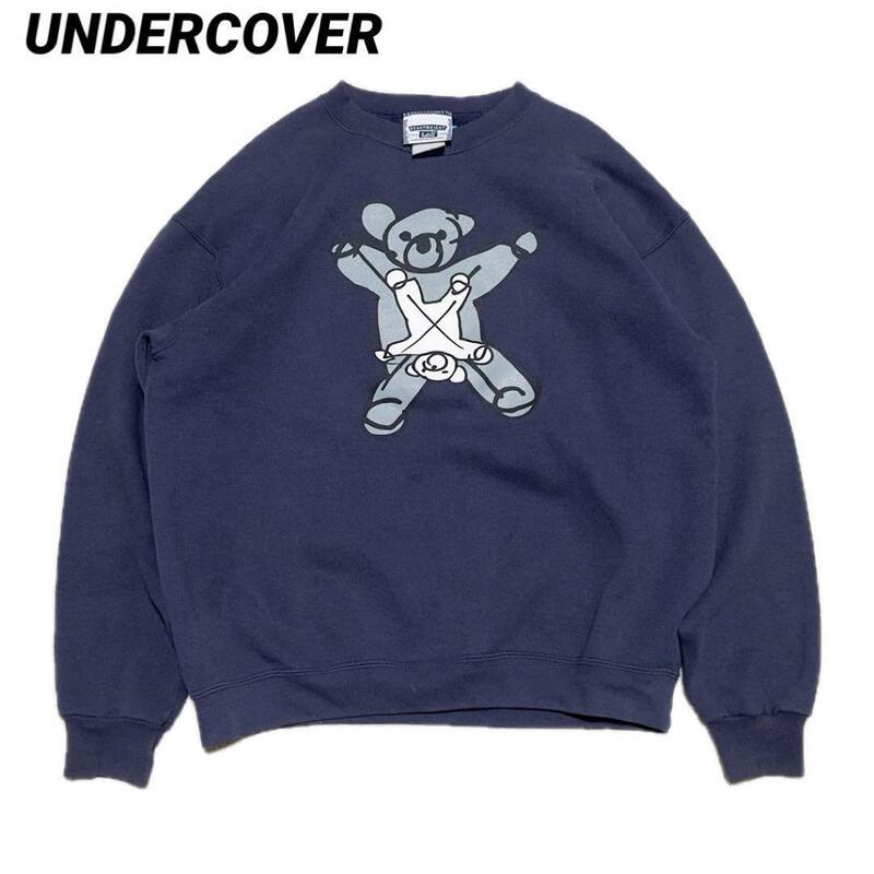 UNDERCOVER スウェット プリント ネイビー