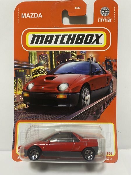 (n1958）マッチボックス 1992 MAZDA AUTOZAM AZ-1 マツダ オートザム 24/100 MATCHBOX