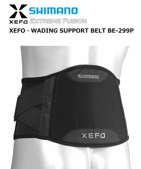 ☆シマノ　BE-299P XEFO・WADING SUPPORT BELT (ウェーディング・サポートベルト) M-L（ウエスト75－85cm）☆