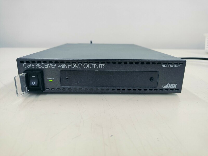  動作確認済み IDK HDBaseT受信器 デイジーチェーンモデル　HDC-RH401