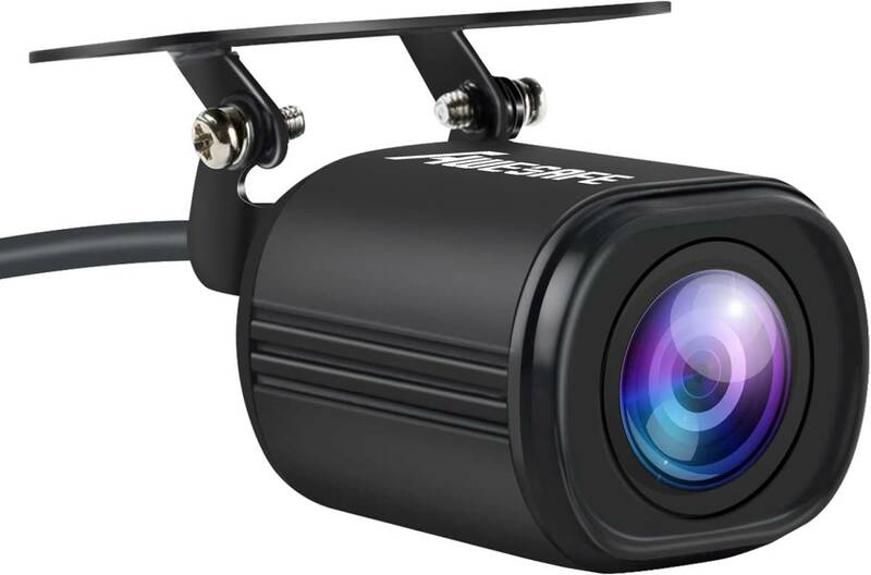 バックカメラ リアカメラ 720P 車汎用 車載カメラ 暗視機能 広角140° IP67防水防塵 ガイドライン表示 角度調整可能 