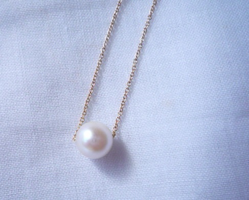 ◆◆Ｋ１８★真珠のネックレス★１８金★パールネックレス