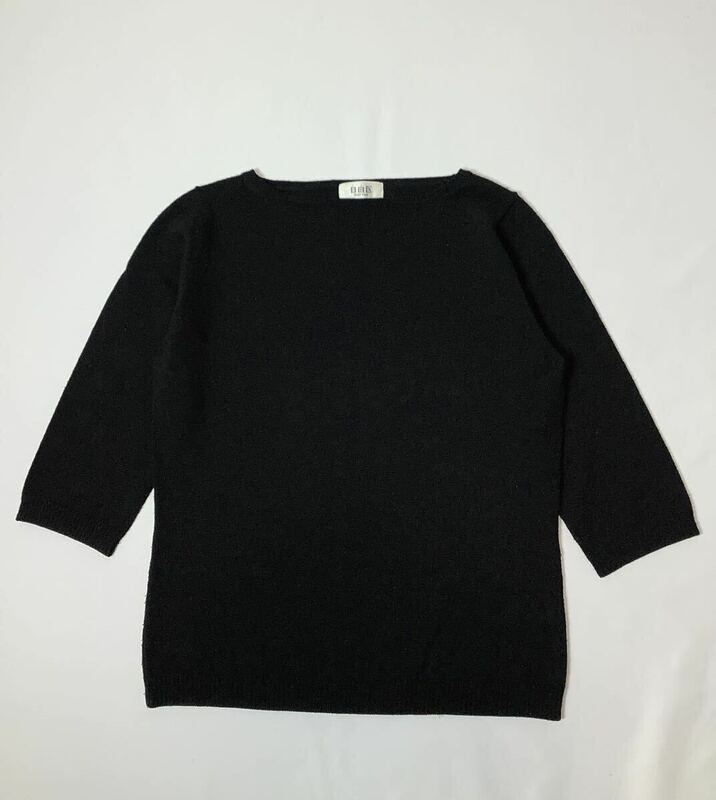 (レディース) 自由区 // 7分袖 ニット セーター (黒) サイズ 38