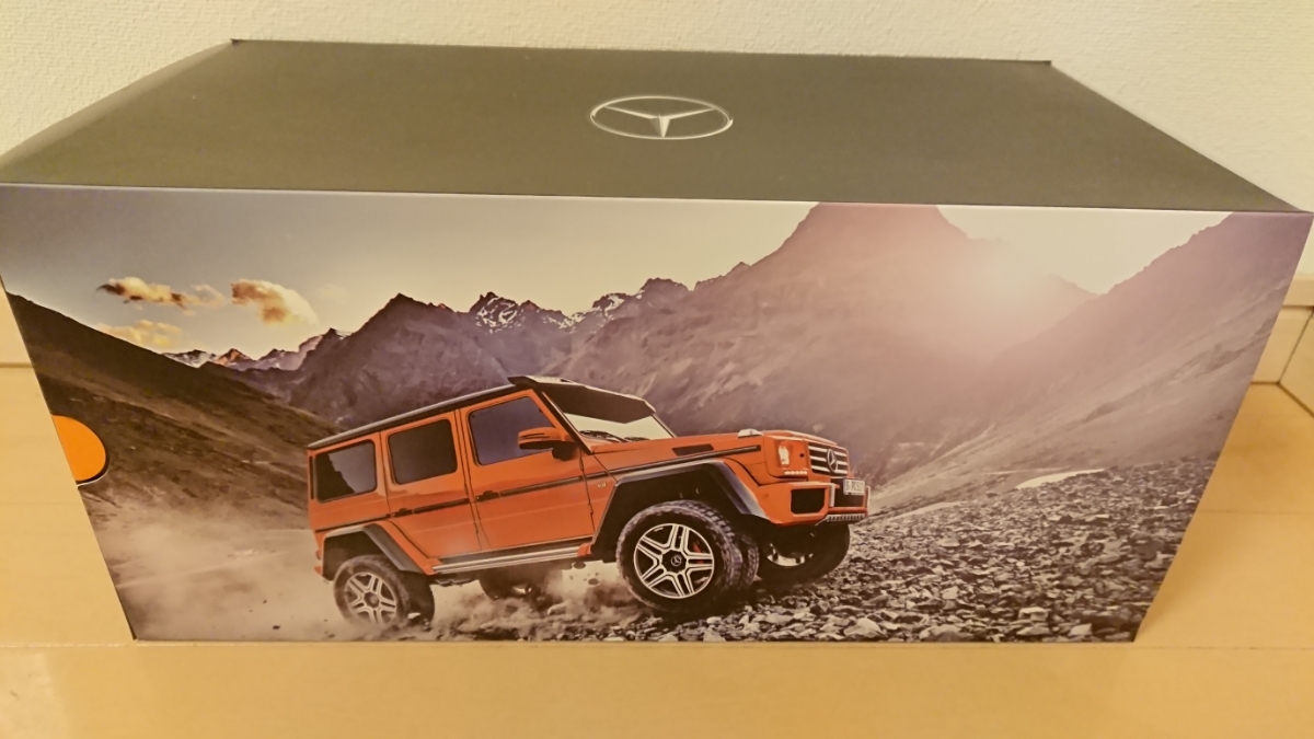 GT スピリット ベンツ特注 1/18 メルセデス・ベンツ Gクラス G500 4x4 ギャラクティックビーム G-Class Galacticbeam 463台限定 オレンジ