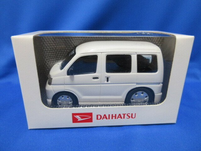 ★非売品　プルバックカー★ダイハツ ハイゼット カーゴ DAIHATSU HIJET CARGO ホワイト★