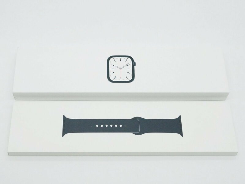 ★1スタ！【ジャンク品】Apple watch アップルウォッチ シリーズ 7 ミッドナイト 45mm スポーツバンド GPSモデル MKN53J/A m5-36444 m_w