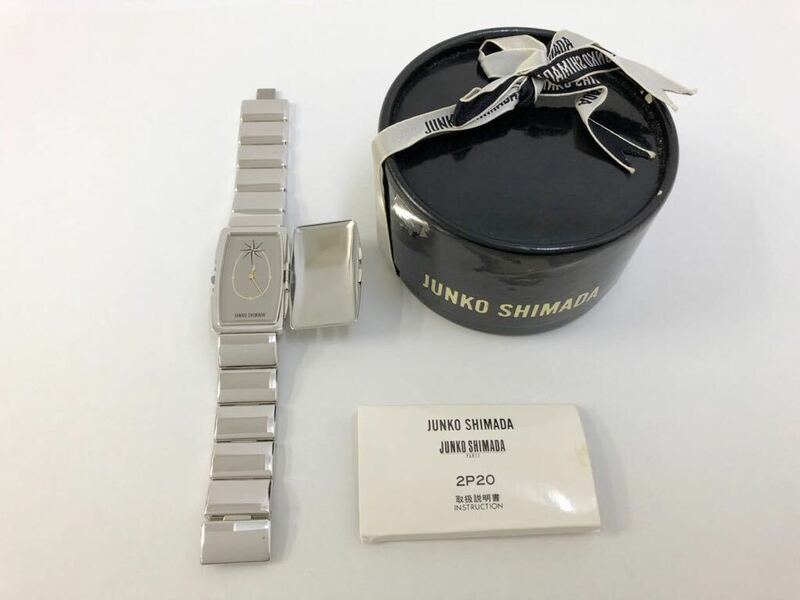 JUNKO SHIMADA ジュンコシマダ 腕時計 2P20-5K70 稼働品 箱付き クォーツ
