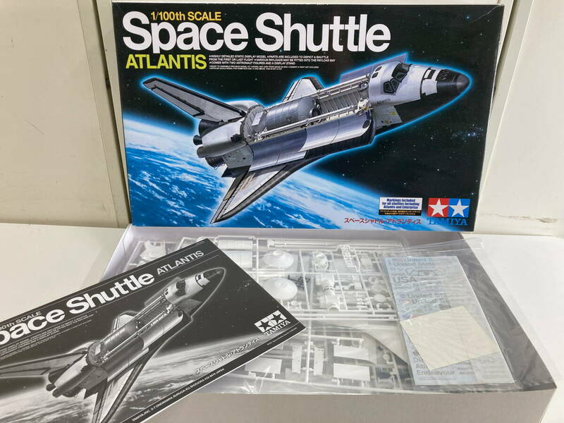 ☆ｋ-8【未組立】TAMIYA タミヤ Space Shuttle ATLANTIS スペースシャトル アトランティス 1/100