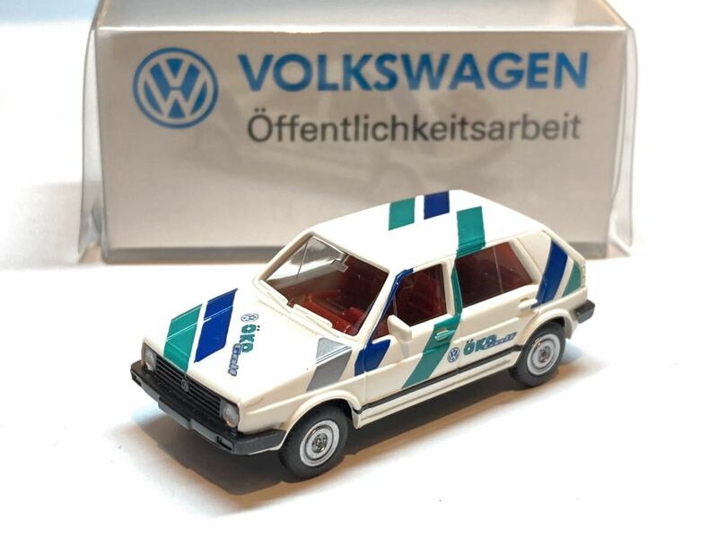 Wiking VW Golf 2 OKO GOLF フォルクスワーゲン ゴルフ エコゴルフ 限定品 1/87
