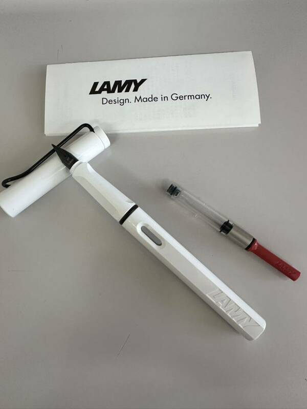 ラミー LAMY 万年筆 ペン先EF 保管品【6710D】