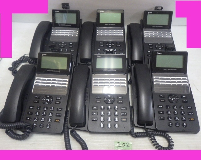 NTT ビジネスフォン ネットコミュニティ◆電話機◆αA1◆A1-(18)STEL-(1)(K)　6台 複数台あり◆E02