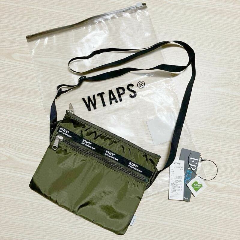 Wtaps オリーブ サコッシュ ナイロン バッグ ダブルタップス ミリタリー オリーブ グリーン ショルダーバッグ ZORN