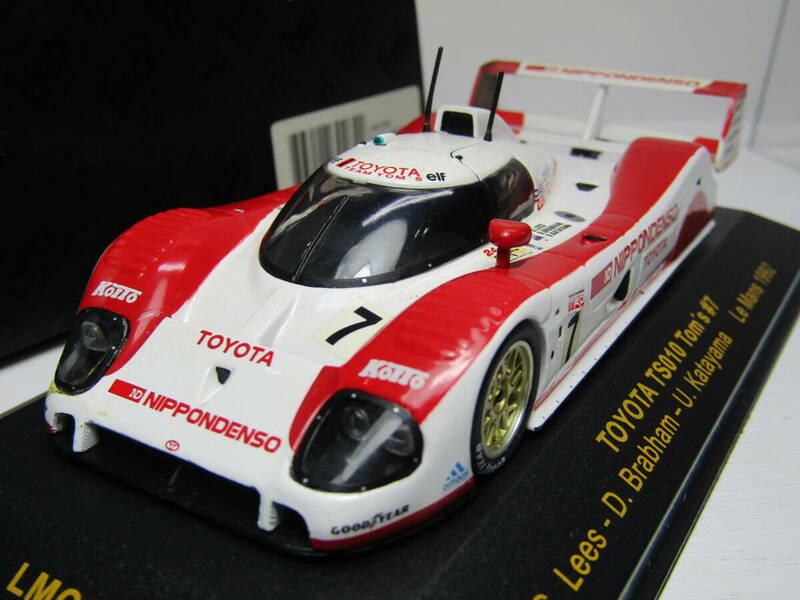 iXO TOYOTA 1/43 Toyota TS010 1992 JSPC #7 Katayama Toms トムスレーシング ルマン Le Mans 24 レース Japan 日本 NipponDENSOJUNK扱い　