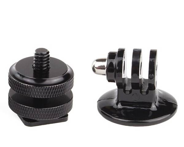 送料込み カメラ ホットシューマウント GoPro 3 点セット